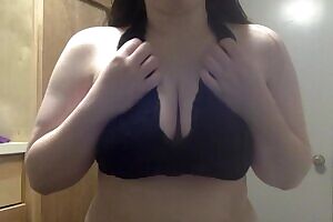 As requested, here's a video of that black lace bra