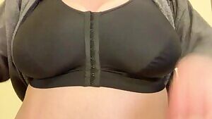 Sports bra drop