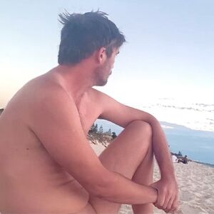 Sunbathing Amateur Beach Cockflash Exhibitionist