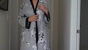 Let me take this robe of nice and slow