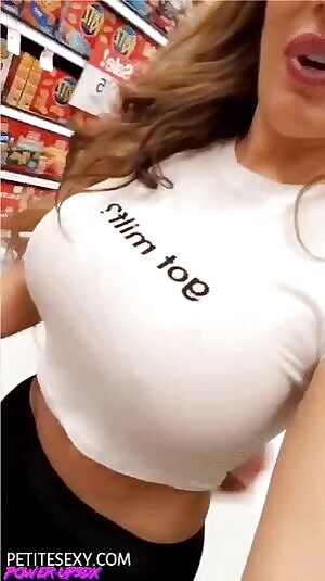 Tits In The Store