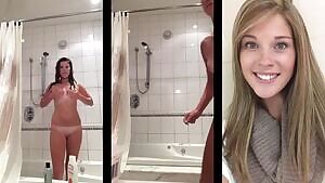 Teaching how to take a shower