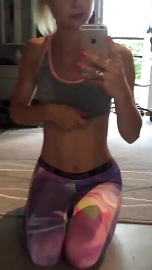 Titty drop with kitty in the background