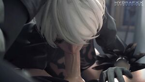 POV: Getting a Blowjob from 2B [HydraFXX]