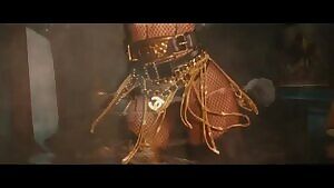 Rihanna's furios gyrations