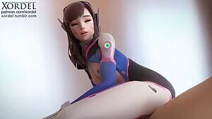 D.va slow riding - Angle 02