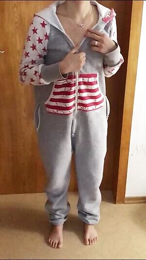 Onesies make for fast offs 😉