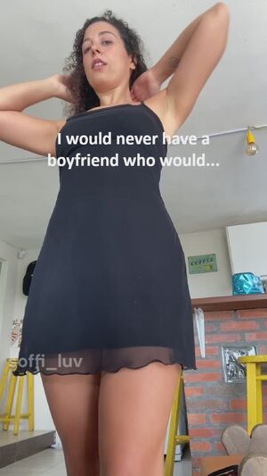 Curly Hair Amateur Brunette Cute Dress