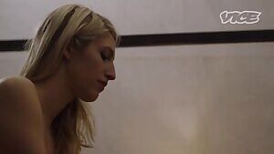 Karley Sciortino humping a sex doll