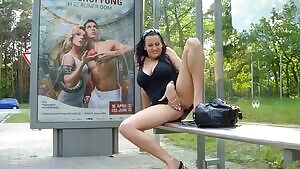 Masturbation at the bus stop