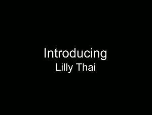 Young Lily Thai squirting solo