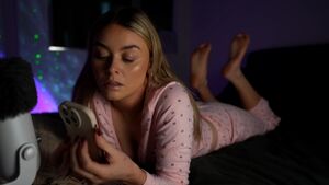 Femdom ASMR Australian Babe Blonde Feet