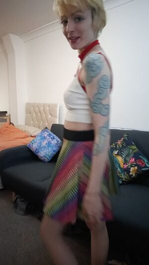 British Babes Flashing OnlyFans Skirt Tease