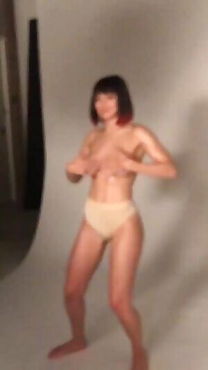 Charli XCX oiled up