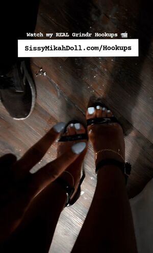 White Nails Cum Cumshot Feet Sissy