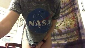 Getting ready to masturbate