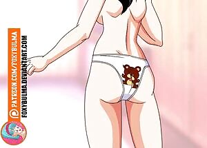 Happy Embarrassed Videl