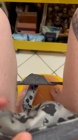 ToiletPOV Clothing Creamy Thong Toilet