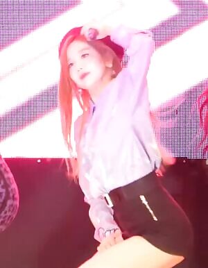 Cherry Bullet - Yuju Flaunting Her Body