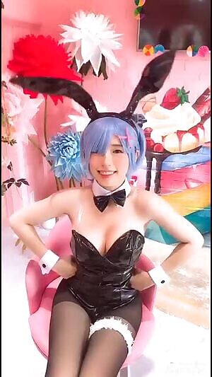 Rem Bunny cosplay by me