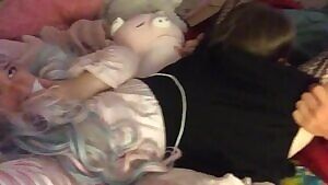 Bitchprincess Tirapart cums more than mouthful