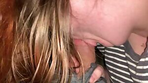 I fucking love sucking his cock