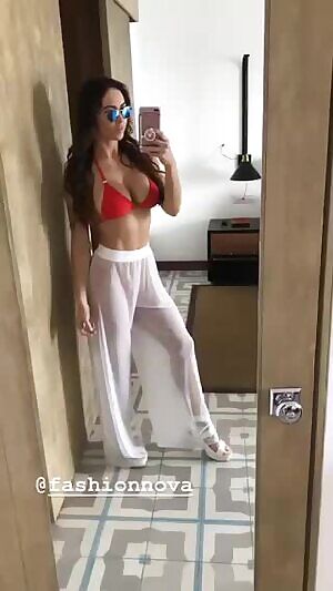 Checking herself out #2