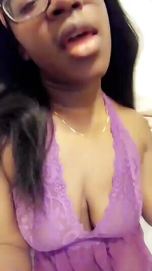In Her Nightgown.