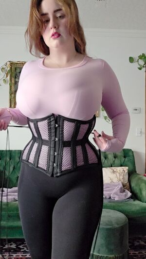 Thick Redheads Big Tits Corset Curvy