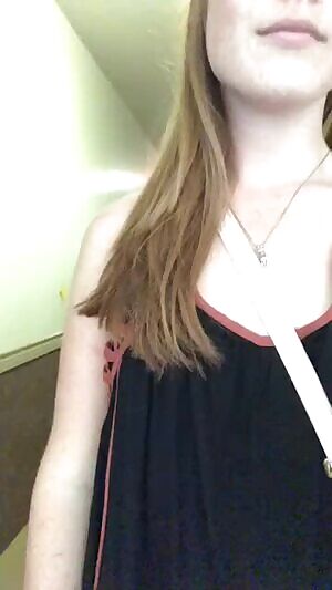 Just your typical RA flashing in the dorm