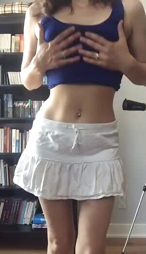 Striptease from a teacher for the 4th of July