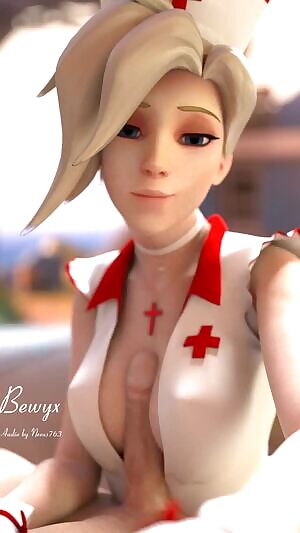 Mercy Selfie Titfuck