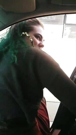 Double Catch While Getting Out Of The Car For Our Lunch Date 👌