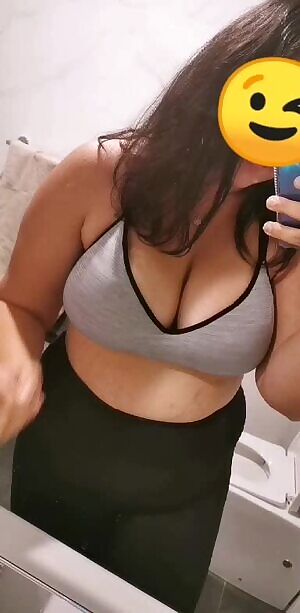 Undressing for shower time