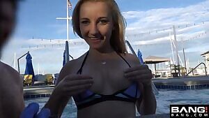 Getting hot in the hot tub