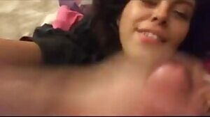 Latina asks for a facial