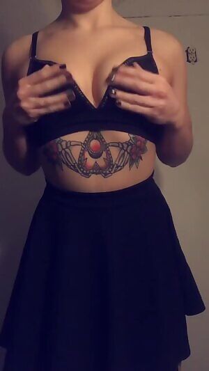 23 eeling myself in my new skirt