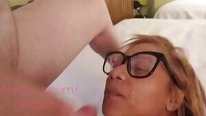 SHOOTING HIS HOT LOAD