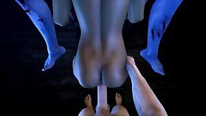 Meg, Spirit, and One lucky Guy