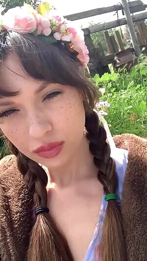 Showing off before picnic!