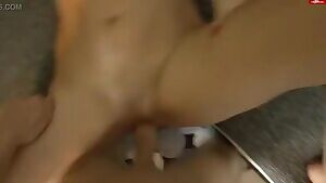 Young girlfriend fucked in the pussy and recive cum in face