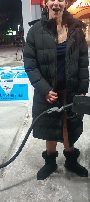 Cold & Snow Exhibitionism Exhibitionist Flashing