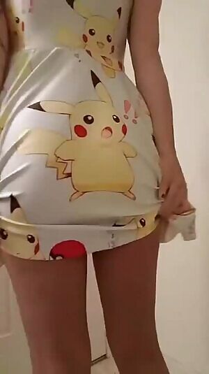 She's winking at you