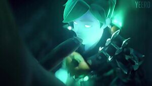 Will-O'-Wisp Tracer sucking dick