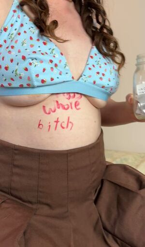Bodywriting Amateur BDSM Natural Tits OnlyFans