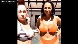 Danielle Bregoli shaking tits