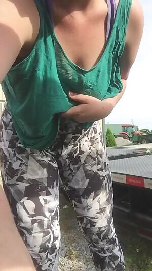 Work is boring and this naughty arm slut is horny.