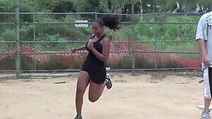 Esther Baxter bouncin😳