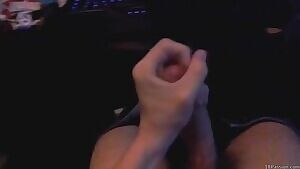 Cumming all over myself