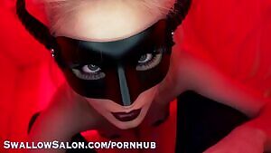 Jessie Saint POV Suck Job for Halloween Sweets